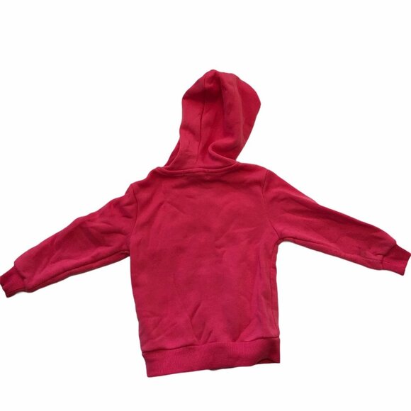 Coney Island Baby Girls Pink Hoodie‎ Jacket Size 12M Heart Zipper Detail - Picture 2 of 4